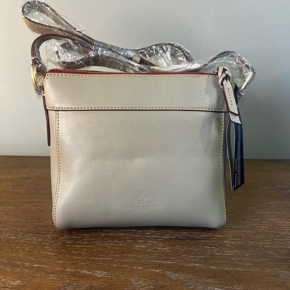 Dooney & Bourke Florentine Allison Crossbody in Light Taupe NWT - Picture 4 of 12